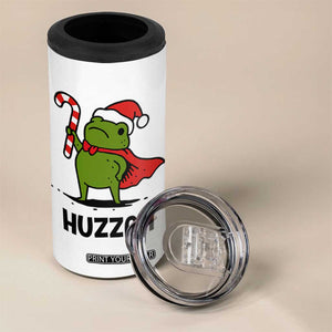 Funny Christmas Huzzah Frog Knight Meme Quote 4 in 1 Can Cooler Tumbler TS11 Print Your Wear