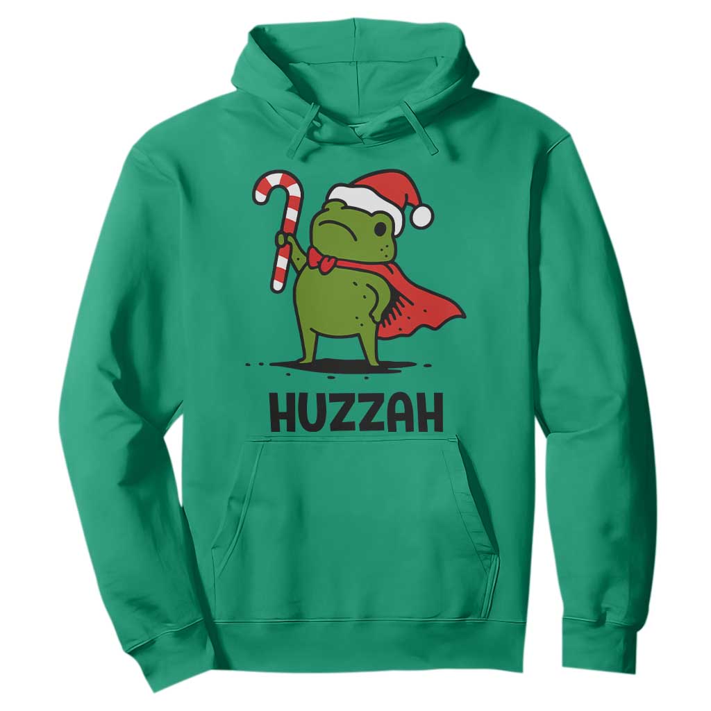Funny Christmas Huzzah Frog Knight Meme Quote Hoodie TS11 Irish Green Print Your Wear