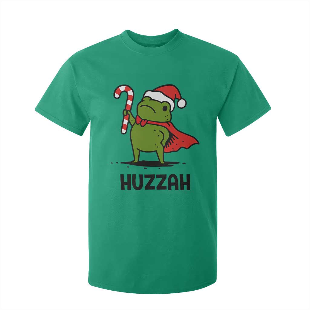Funny Christmas Huzzah Frog Knight Meme Quote T Shirt For Kid TS11 Irish Green Print Your Wear