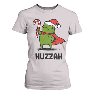 Funny Christmas Huzzah Frog Knight Meme Quote T Shirt For Women TS11 Ice Gray Print Your Wear