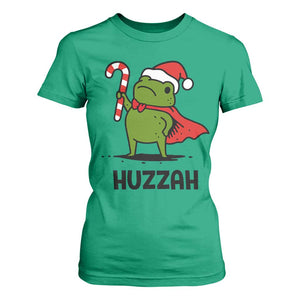 Funny Christmas Huzzah Frog Knight Meme Quote T Shirt For Women TS11 Irish Green Print Your Wear