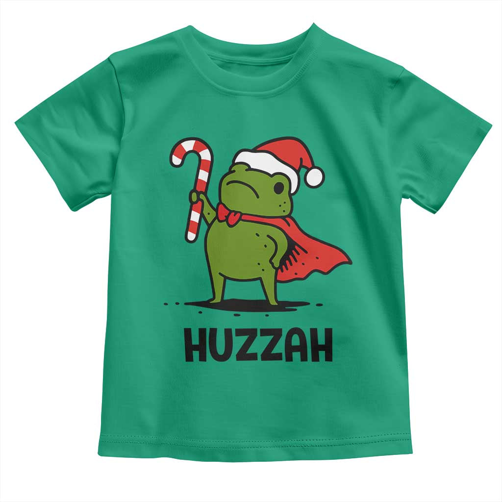 Funny Christmas Huzzah Frog Knight Meme Quote Toddler T Shirt TS11 Irish Green Print Your Wear