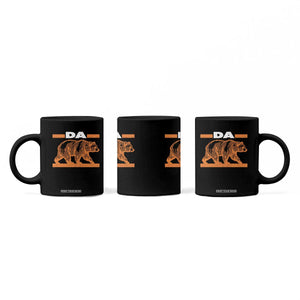 Bear Lover Coffee Mug Funny Wildlife Orange Bear Walking TS11 Print Your Wear