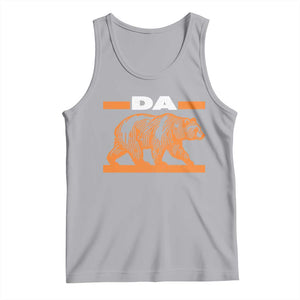 Bear Lover Tank Top Funny Wildlife Orange Bear Walking TS11 Athletic Heather Print Your Wear