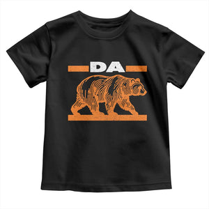 Bear Lover Toddler T Shirt Funny Wildlife Orange Bear Walking TS11 Black Print Your Wear