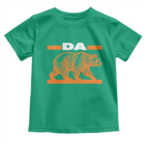 Bear Lover Toddler T Shirt Funny Wildlife Orange Bear Walking TS11 Irish Green Print Your Wear