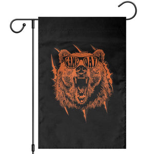 Funny Grizzly Bear Sport Fan Game Day Garden Flag TS11 Black Print Your Wear
