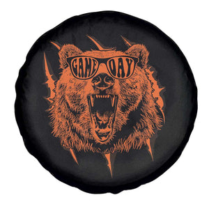 Funny Grizzly Bear Sport Fan Game Day Spare Tire Cover TS11 Print Your Wear