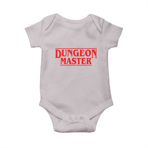 Funny Dungeon Master Baby Onesie RPG Gamer D20 Tabletop Gaming TS11 Ice Gray Print Your Wear