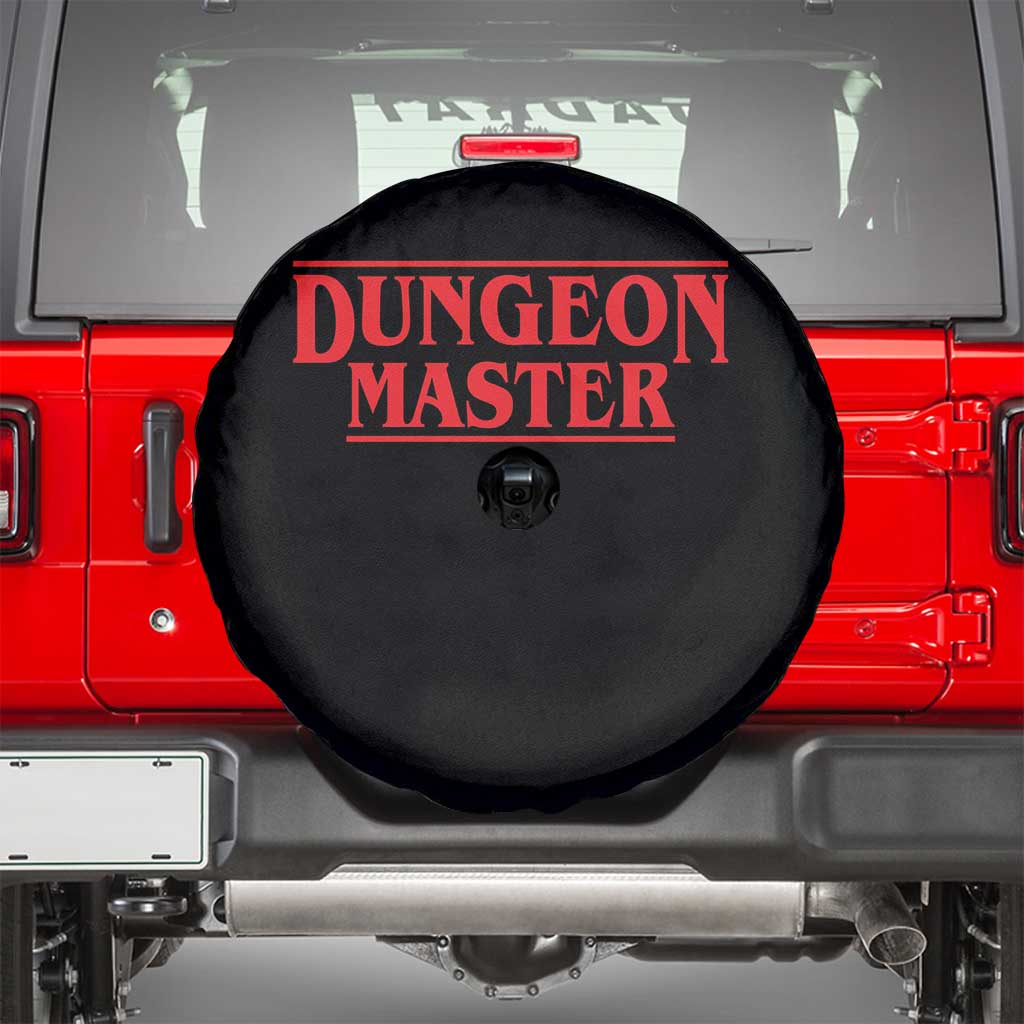 Funny Dungeon Master Spare Tire Cover RPG Gamer D20 Tabletop Gaming TS11 Black Print Your Wear