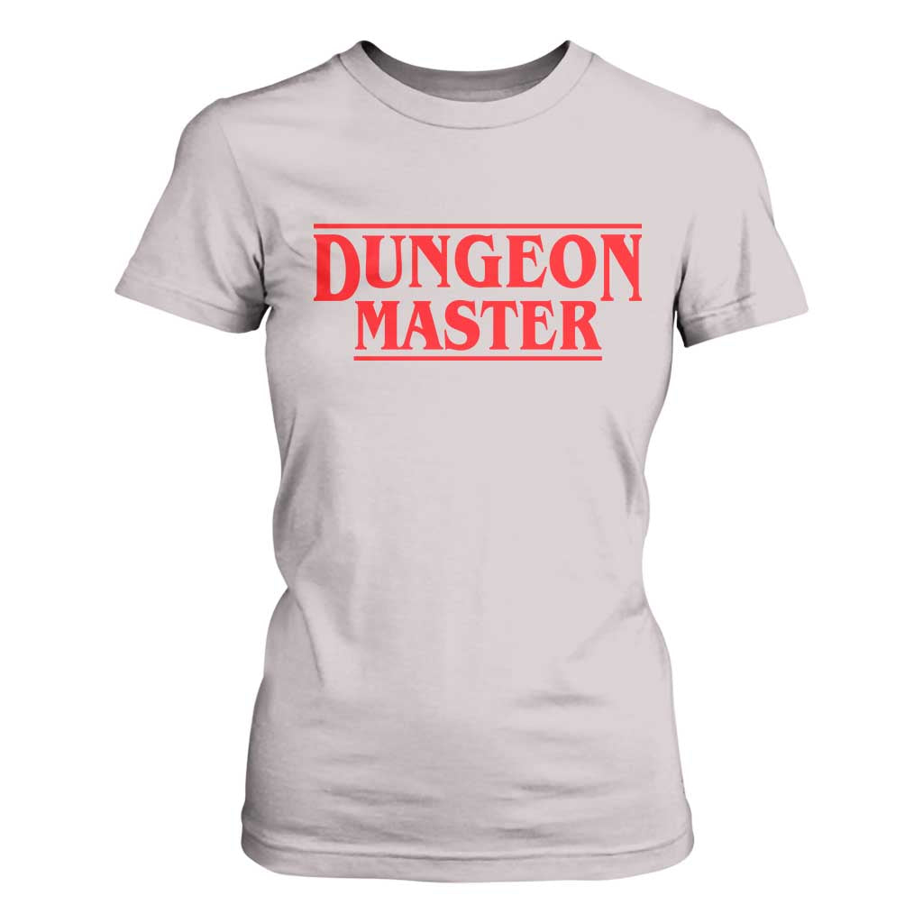 Funny Dungeon Master T Shirt For Women RPG Gamer D20 Tabletop Gaming TS11 Ice Gray Print Your Wear