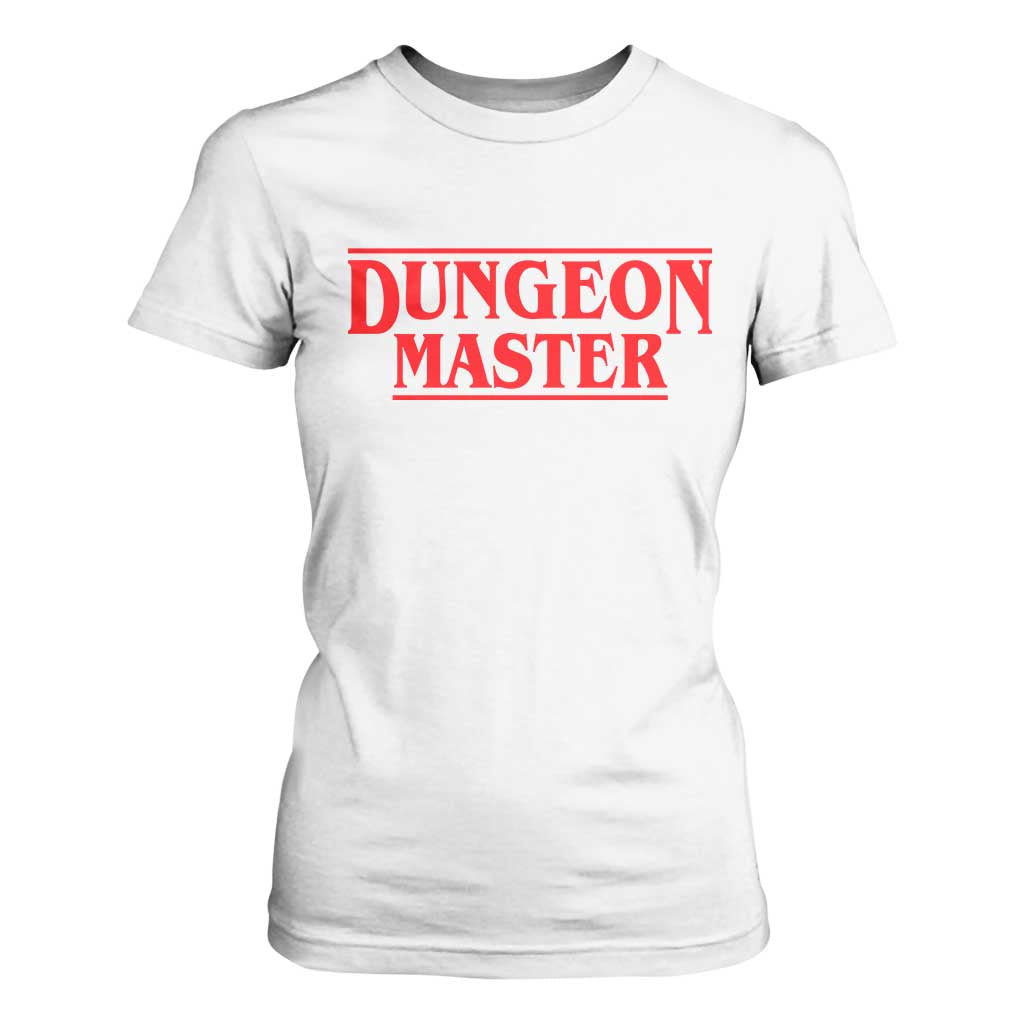 Funny Dungeon Master T Shirt For Women RPG Gamer D20 Tabletop Gaming TS11 White Print Your Wear