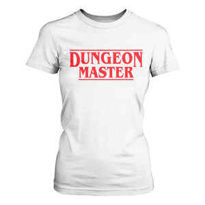 Funny Dungeon Master T Shirt For Women RPG Gamer D20 Tabletop Gaming TS11 White Print Your Wear