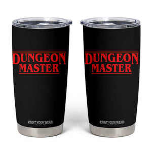 Funny Dungeon Master Tumbler Cup RPG Gamer D20 Tabletop Gaming TS11 Black Print Your Wear