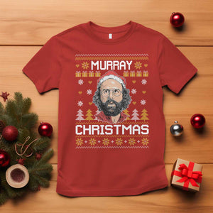 Funny Murray Christmas T Shirt Stranger Xmas Things Holiday Movie TS11 Red Print Your Wear