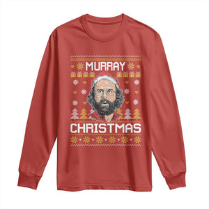 Funny Murray Christmas Long Sleeve Shirt Stranger Xmas Things Holiday Movie TS11 Red Print Your Wear