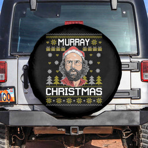 Funny Murray Christmas Spare Tire Cover Stranger Xmas Things Holiday Movie TS11 No hole Black Print Your Wear