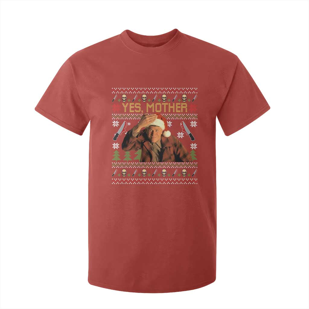 Ed Gein Christmas T Shirt For Kid Funny Yes Mother Xmas Serial Killer TS11 Red Print Your Wear