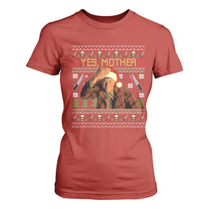 Ed Gein Christmas T Shirt For Women Funny Yes Mother Xmas Serial Killer TS11 Red Print Your Wear