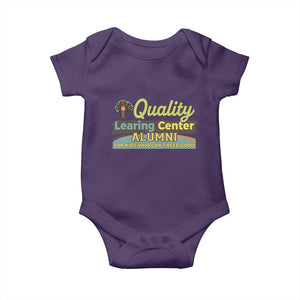 Funny Minnesota Learing Center Alumni For Kids Who Cant Reed Good Baby Onesie TS11 Purple Print Your Wear