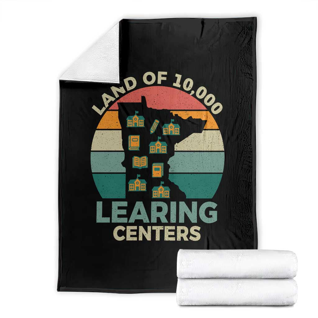 Funny Land Of 10000 Learing Center Throw Blanket Anti Scam Awareness TS11 Black Print Your Wear