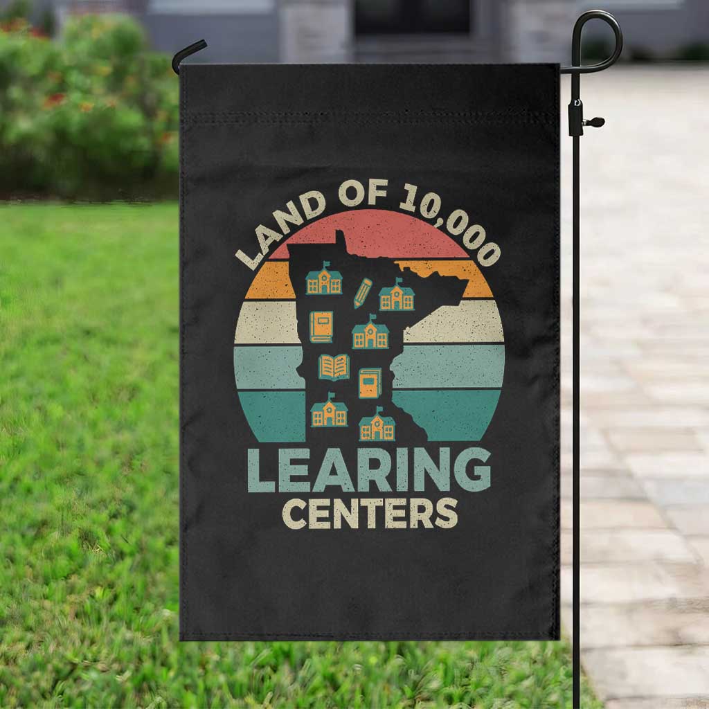 Funny Land Of 10000 Learing Center Garden Flag Anti Scam Awareness TS11 Print Your Wear