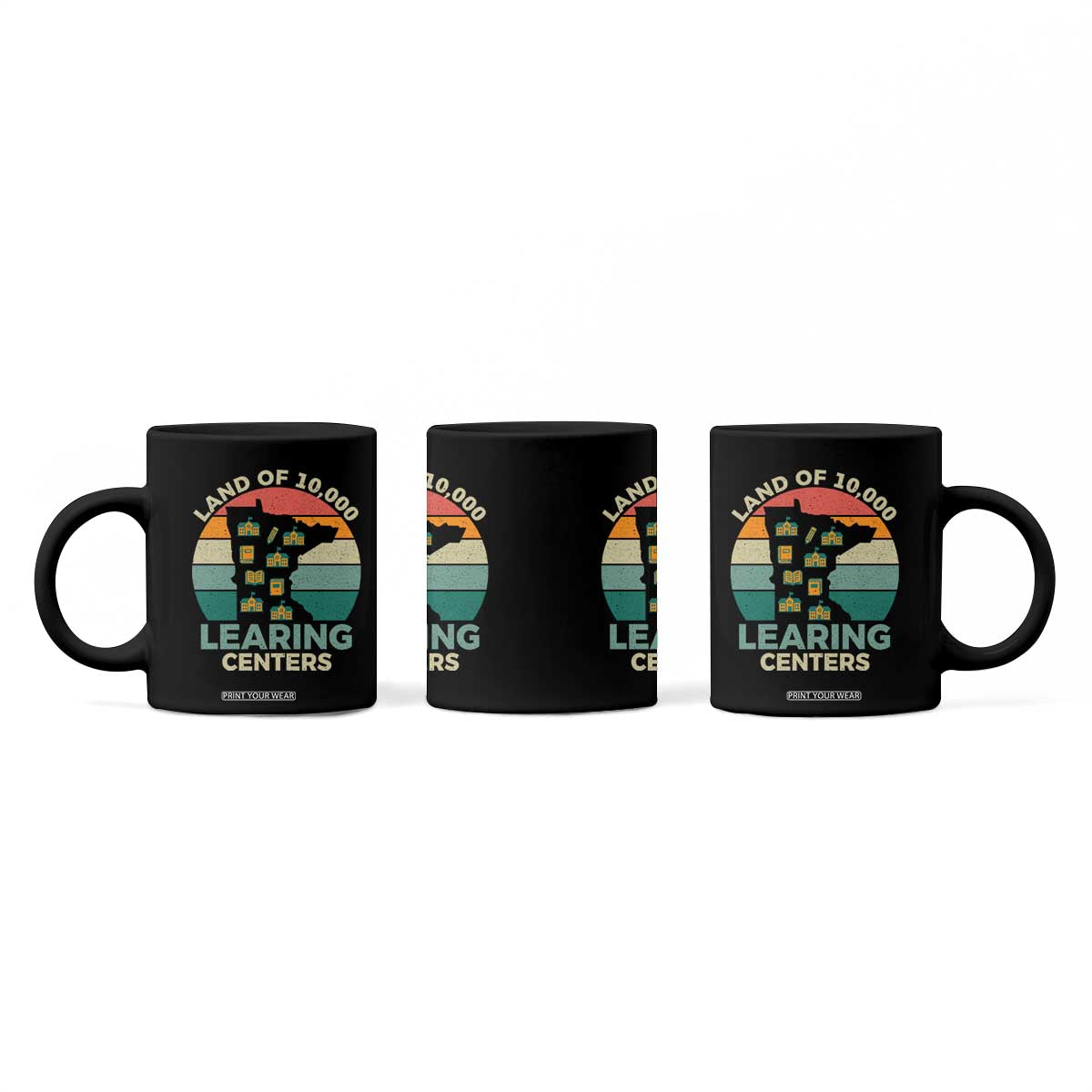 Funny Land Of 10000 Learing Center Coffee Mug Anti Scam Awareness TS11 Print Your Wear