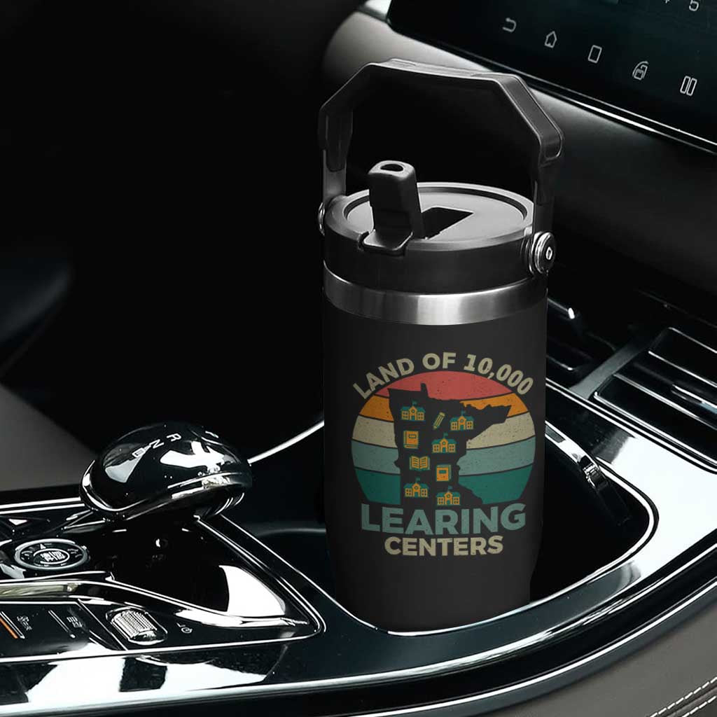 Funny Land Of 10000 Learing Center Flip Straw Tumbler Anti Scam Awareness TS11 Print Your Wear