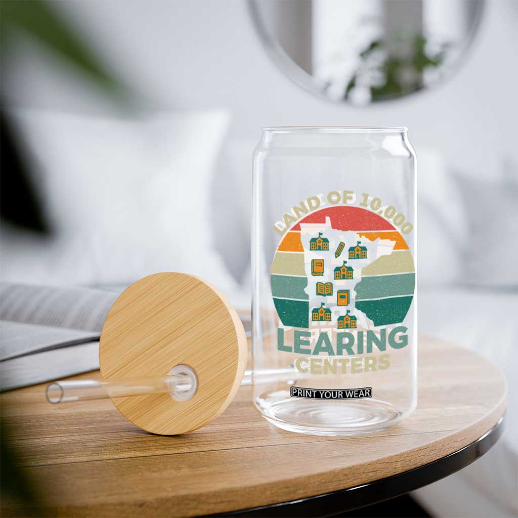 Funny Land Of 10000 Learing Center Glass Can Anti Scam Awareness TS11 Print Your Wear