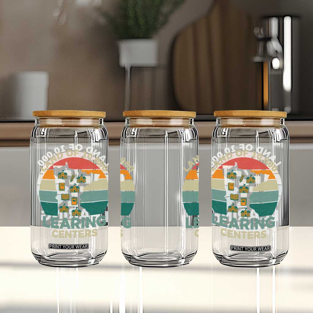 Funny Land Of 10000 Learing Center Glass Can Anti Scam Awareness TS11 Print Your Wear