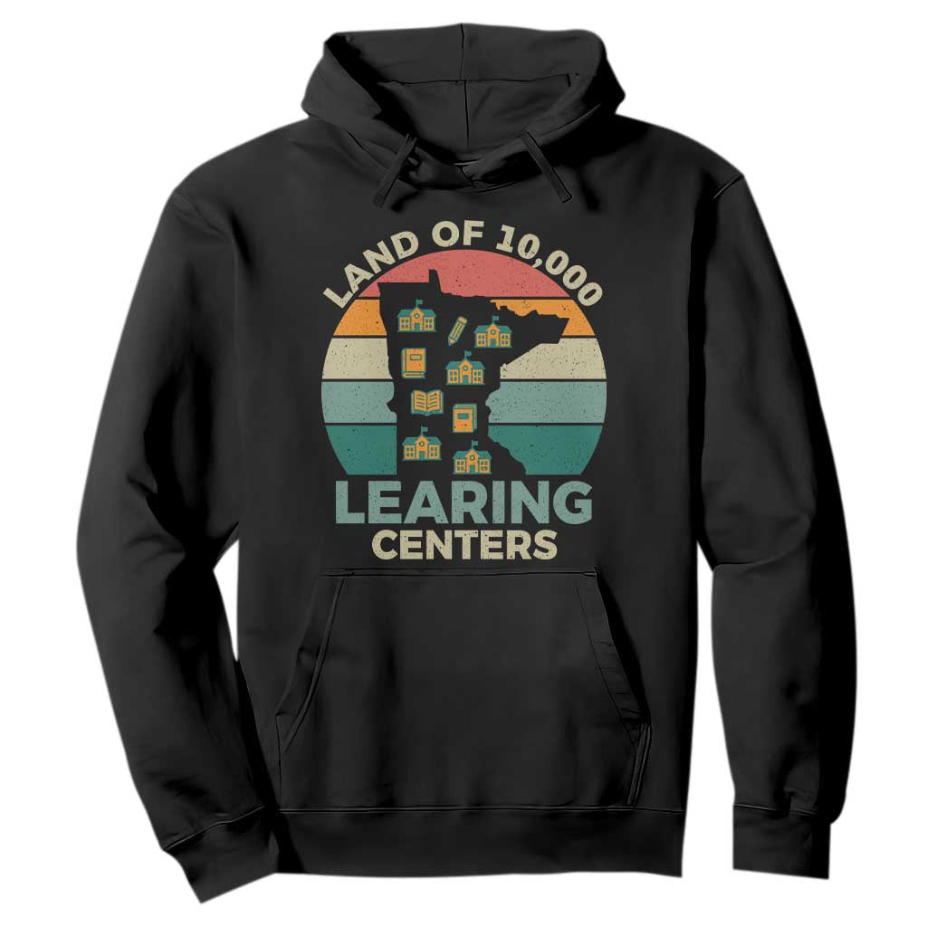 Funny Land Of 10000 Learing Center Hoodie Anti Scam Awareness TS11 Black Print Your Wear