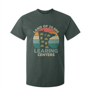 Funny Land Of 10000 Learing Center T Shirt For Kid Anti Scam Awareness TS11 Dark Forest Green Print Your Wear