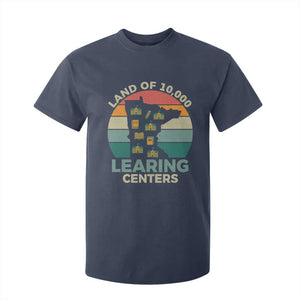 Funny Land Of 10000 Learing Center T Shirt For Kid Anti Scam Awareness TS11 Navy Print Your Wear