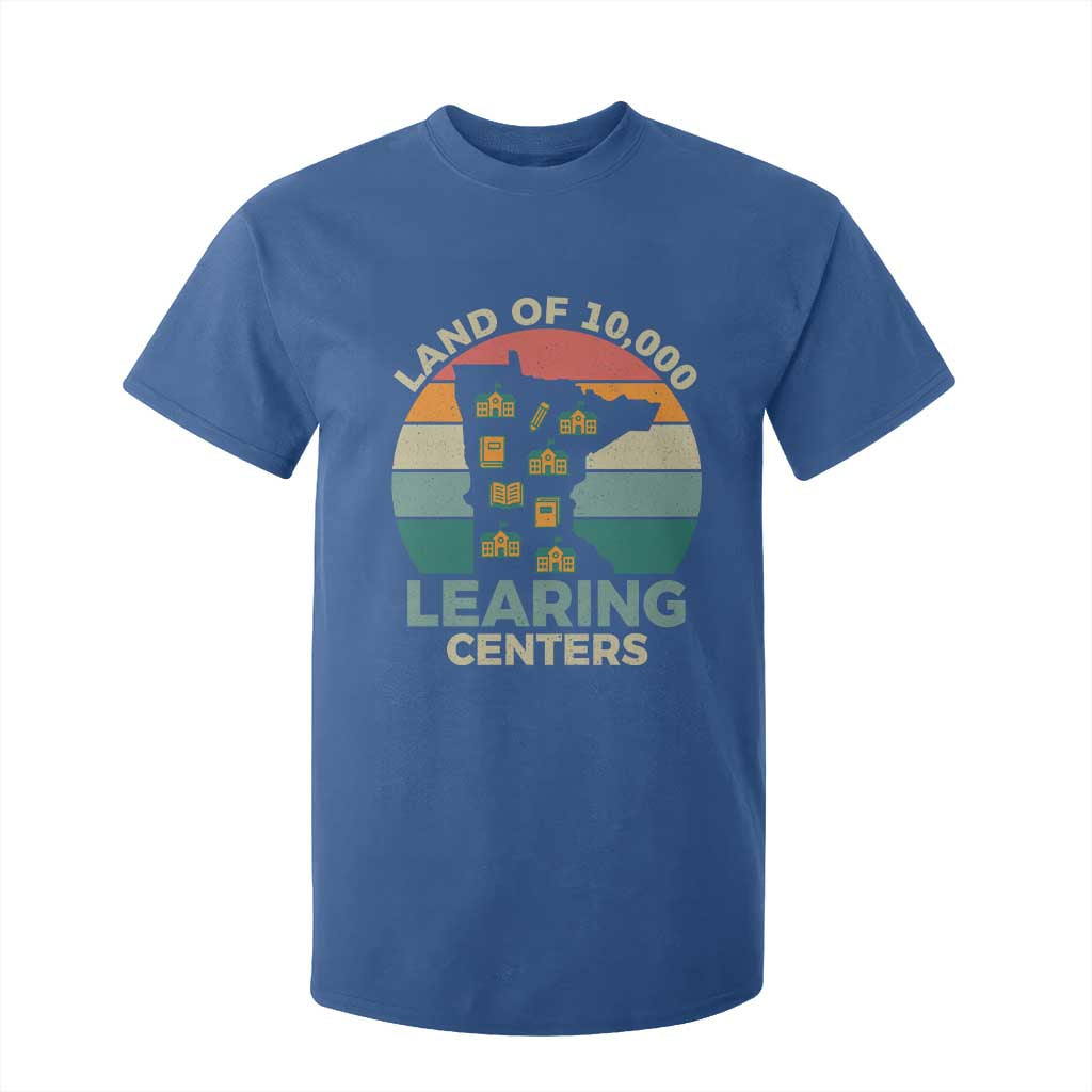 Funny Land Of 10000 Learing Center T Shirt For Kid Anti Scam Awareness TS11 Royal Blue Print Your Wear