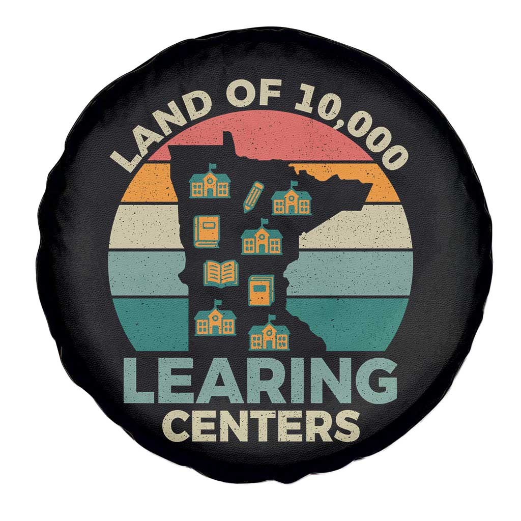 Funny Land Of 10000 Learing Center Spare Tire Cover Anti Scam Awareness TS11 Print Your Wear