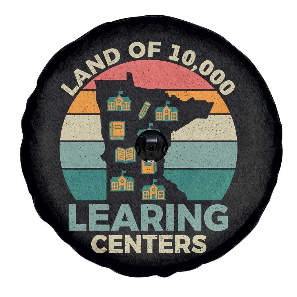 Funny Land Of 10000 Learing Center Spare Tire Cover Anti Scam Awareness TS11 Print Your Wear