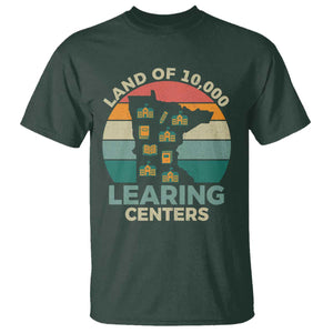 Funny Land Of 10000 Learing Center T Shirt Anti Scam Awareness TS11 Dark Forest Green Print Your Wear