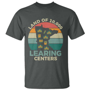 Funny Land Of 10000 Learing Center T Shirt Anti Scam Awareness TS11 Dark Heather Print Your Wear