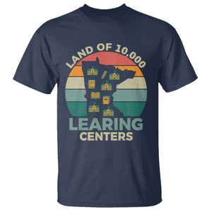 Funny Land Of 10000 Learing Center T Shirt Anti Scam Awareness TS11 Navy Print Your Wear