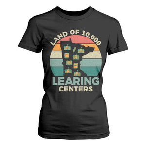 Funny Land Of 10000 Learing Center T Shirt For Women Anti Scam Awareness TS11 Black Print Your Wear