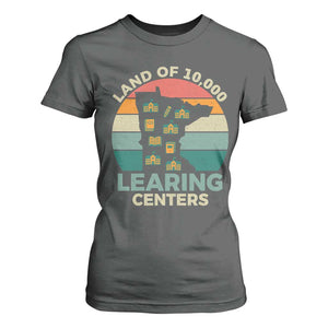 Funny Land Of 10000 Learing Center T Shirt For Women Anti Scam Awareness TS11 Dark Heather Print Your Wear