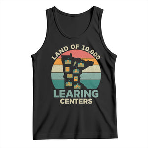 Funny Land Of 10000 Learing Center Tank Top Anti Scam Awareness TS11 Black Print Your Wear