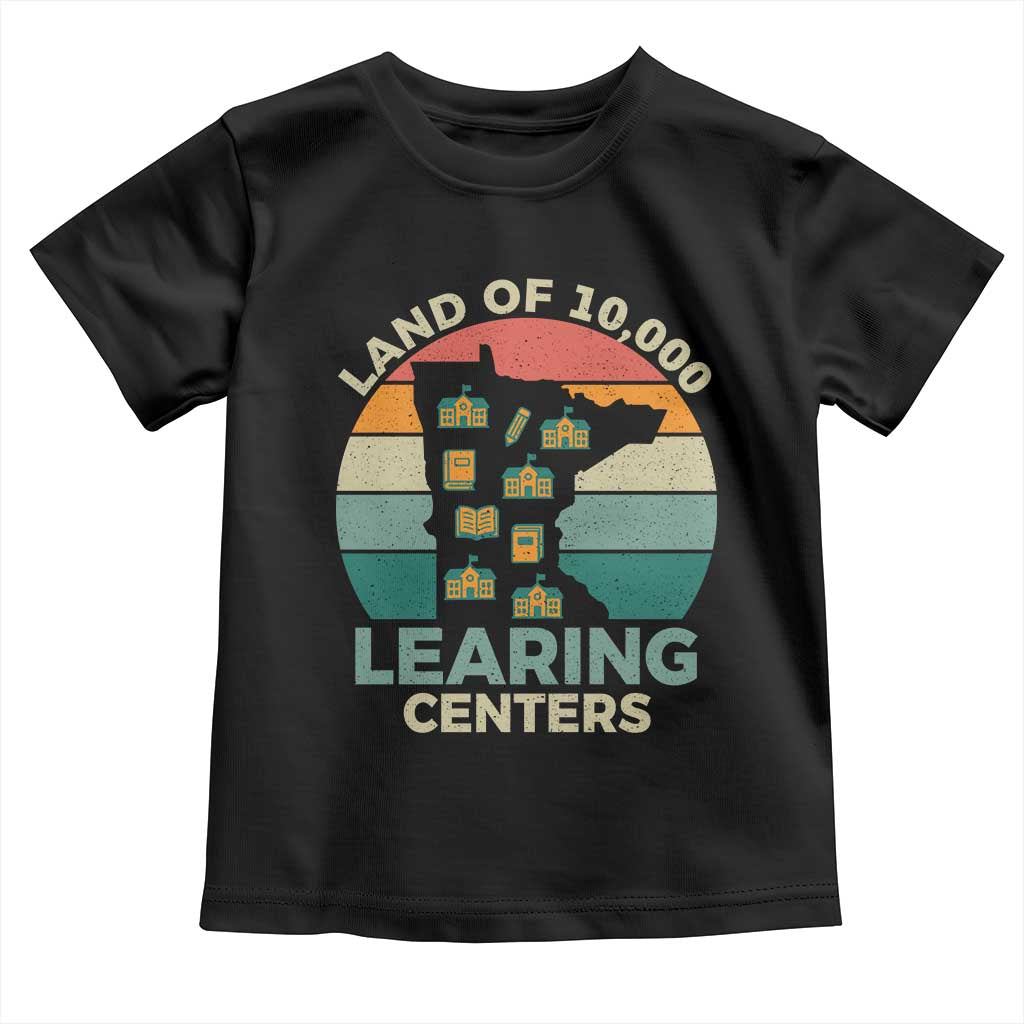 Funny Land Of 10000 Learing Center Toddler T Shirt Anti Scam Awareness TS11 Black Print Your Wear
