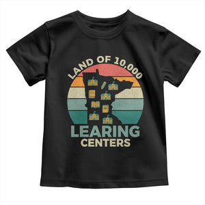 Funny Land Of 10000 Learing Center Toddler T Shirt Anti Scam Awareness TS11 Black Print Your Wear