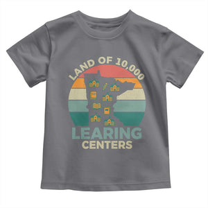 Funny Land Of 10000 Learing Center Toddler T Shirt Anti Scam Awareness TS11 Charcoal Print Your Wear