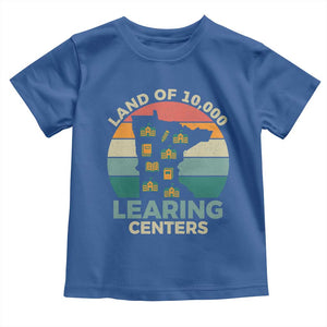 Funny Land Of 10000 Learing Center Toddler T Shirt Anti Scam Awareness TS11 Royal Blue Print Your Wear