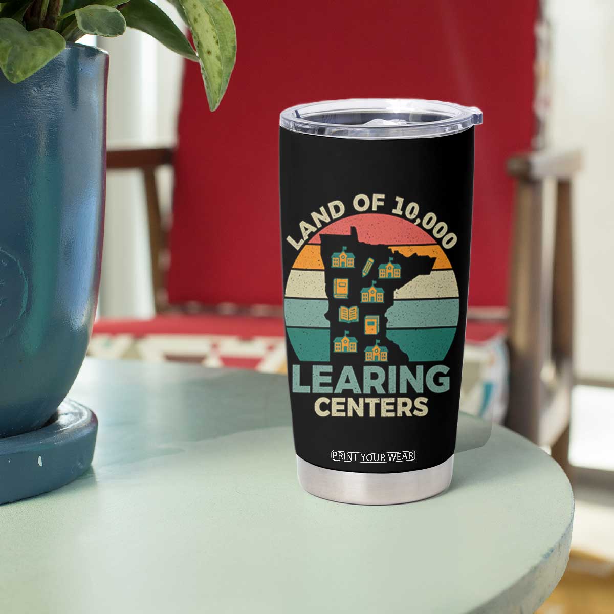 Funny Land Of 10000 Learing Center Tumbler Cup Anti Scam Awareness TS11 Print Your Wear