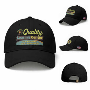 Funny Minnesota Learing Center For Kids Who Cant Reed Good Baseball Cap Anti Scam Awareness TS11 Baseball Cap Universal Fit Black Print Your Wear