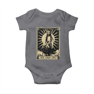 Funny Joe Cain Mardi Gras Baby Onesie Vintage Tarot Card TS11 Charcoal Print Your Wear