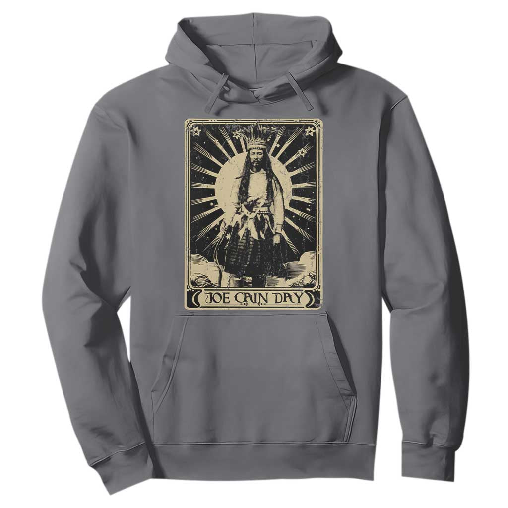 Funny Joe Cain Mardi Gras Hoodie Vintage Tarot Card TS11 Charcoal Print Your Wear